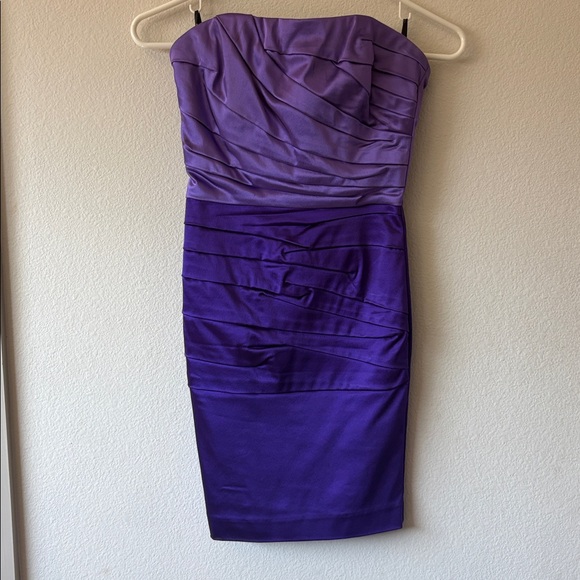 Bebe Vibrant Purple Dress - XXS - Picture 1 of 4